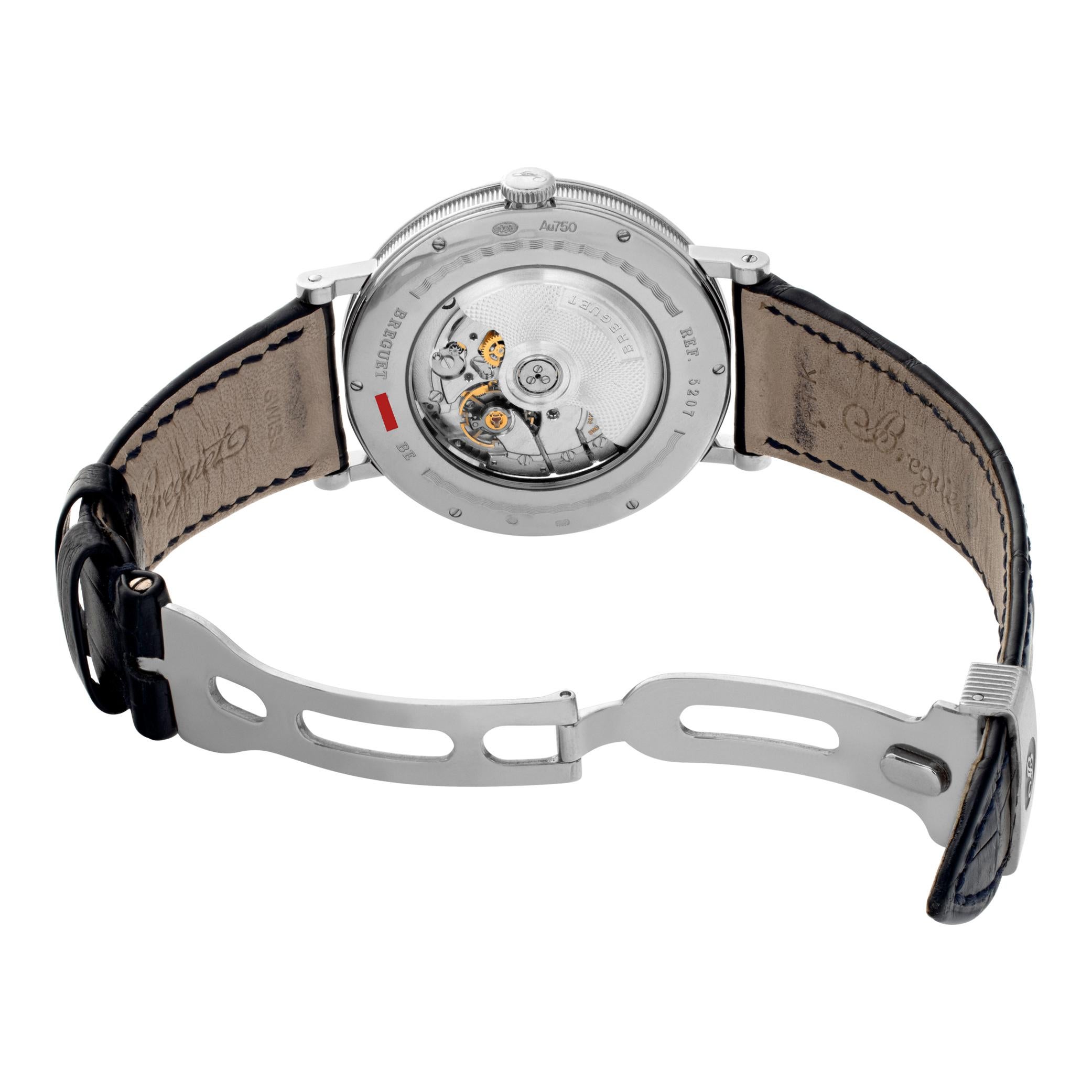 Men's Breguet Classique 18k white gold Automatic Wristwatch Ref 5207 For Sale