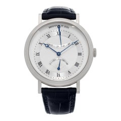 Reloj de pulsera automático Breguet Classique de oro blanco de 18 quilates Ref 5207