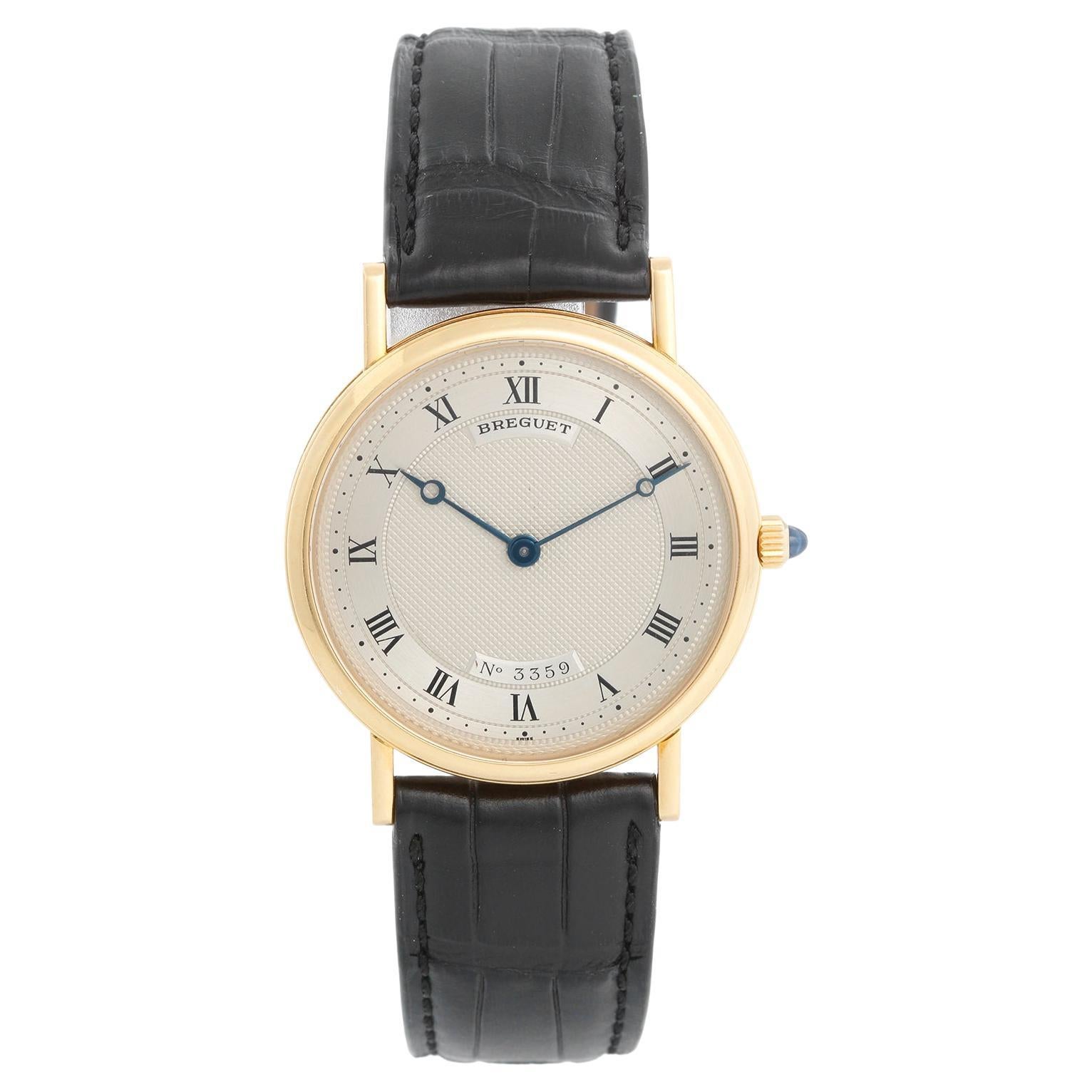 Breguet Classique 18k Yellow Gold Men's Watch Ref 3500