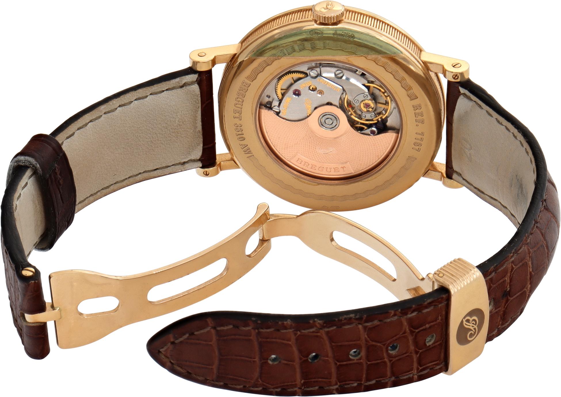 Men's Breguet Classique 39mm 7787BR/29/9V6 For Sale