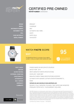 Breguet Classique 8067, Case, Certified and Warranty