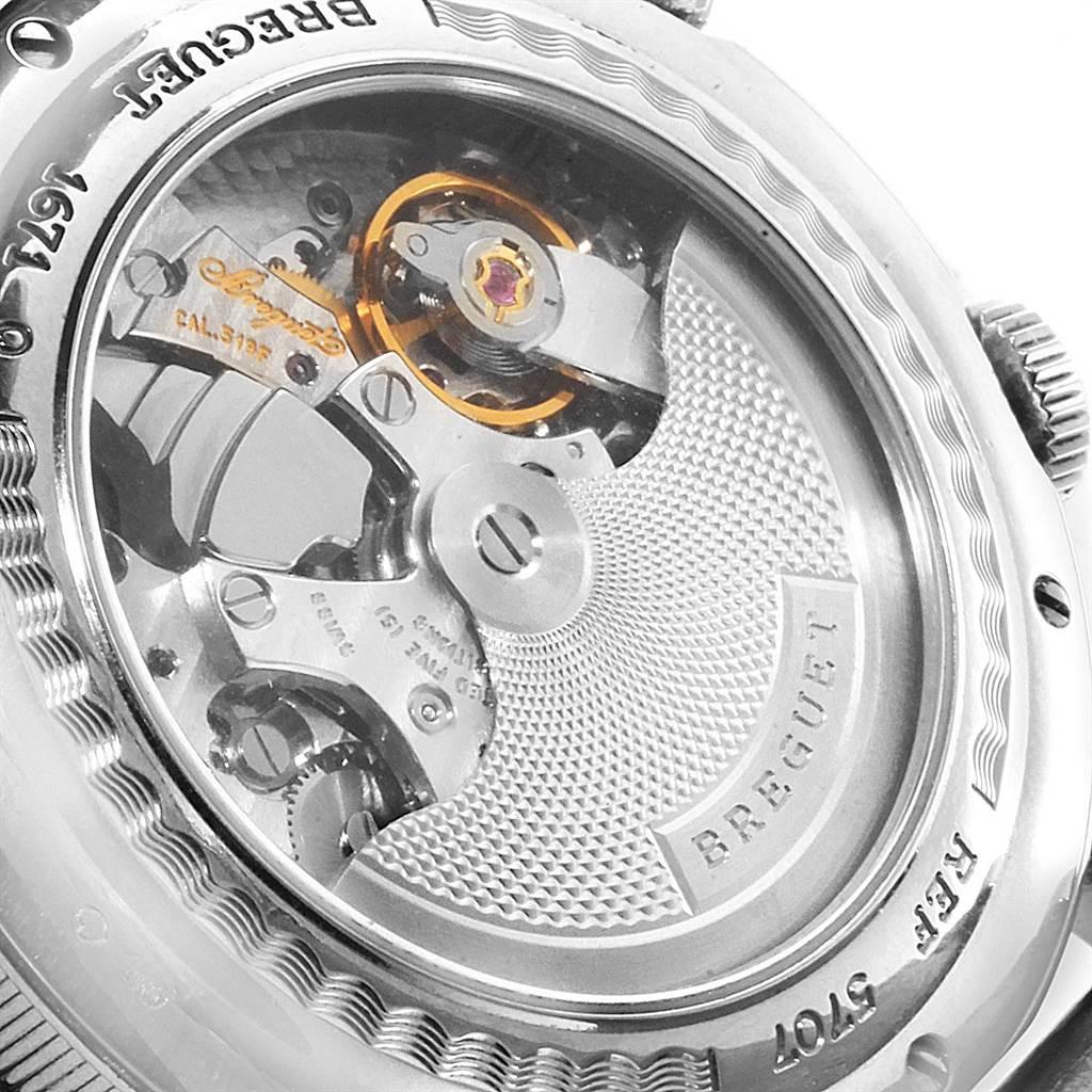 Breguet Classique Alarm Le Reveil du Tsar 18 Karat White Gold Watch 5707 2