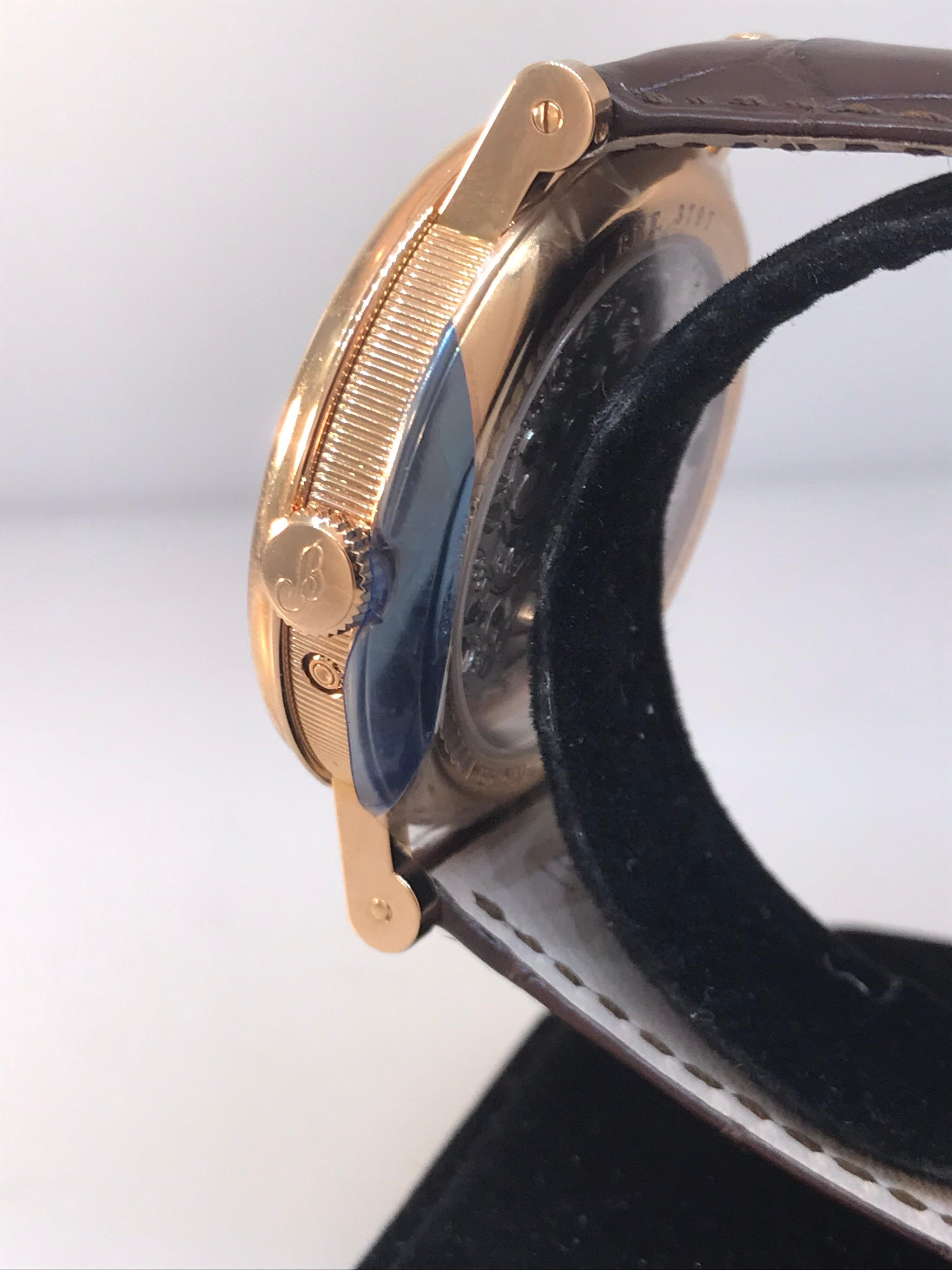 Breguet Classique Complications Rose Gold Men's Watch 3797BR/1E/9WU Brand New For Sale 4