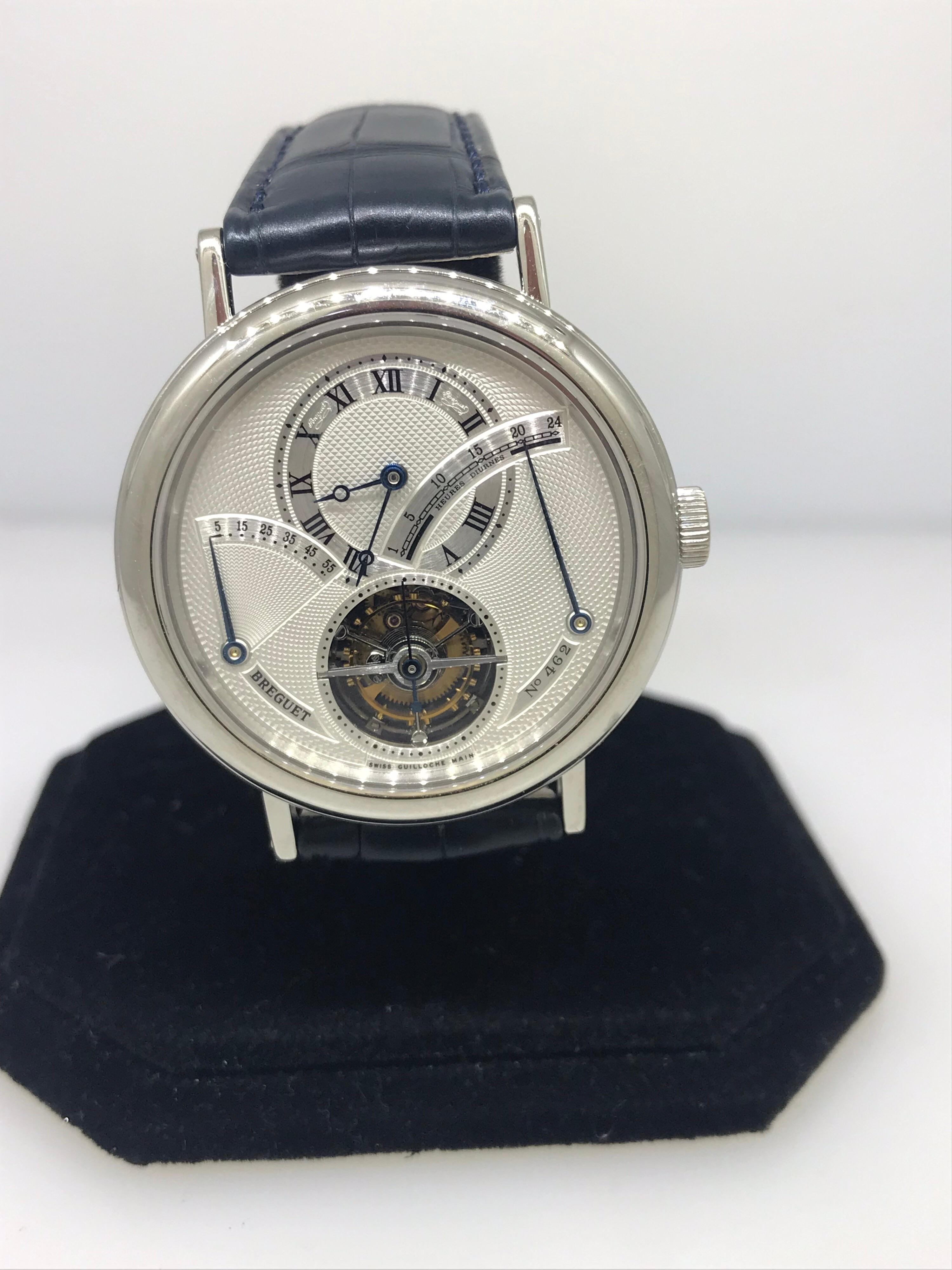 Men's Breguet Classique Complications Toubillon Power Reserve Mens Watch 3657pt/12/9v6 For Sale