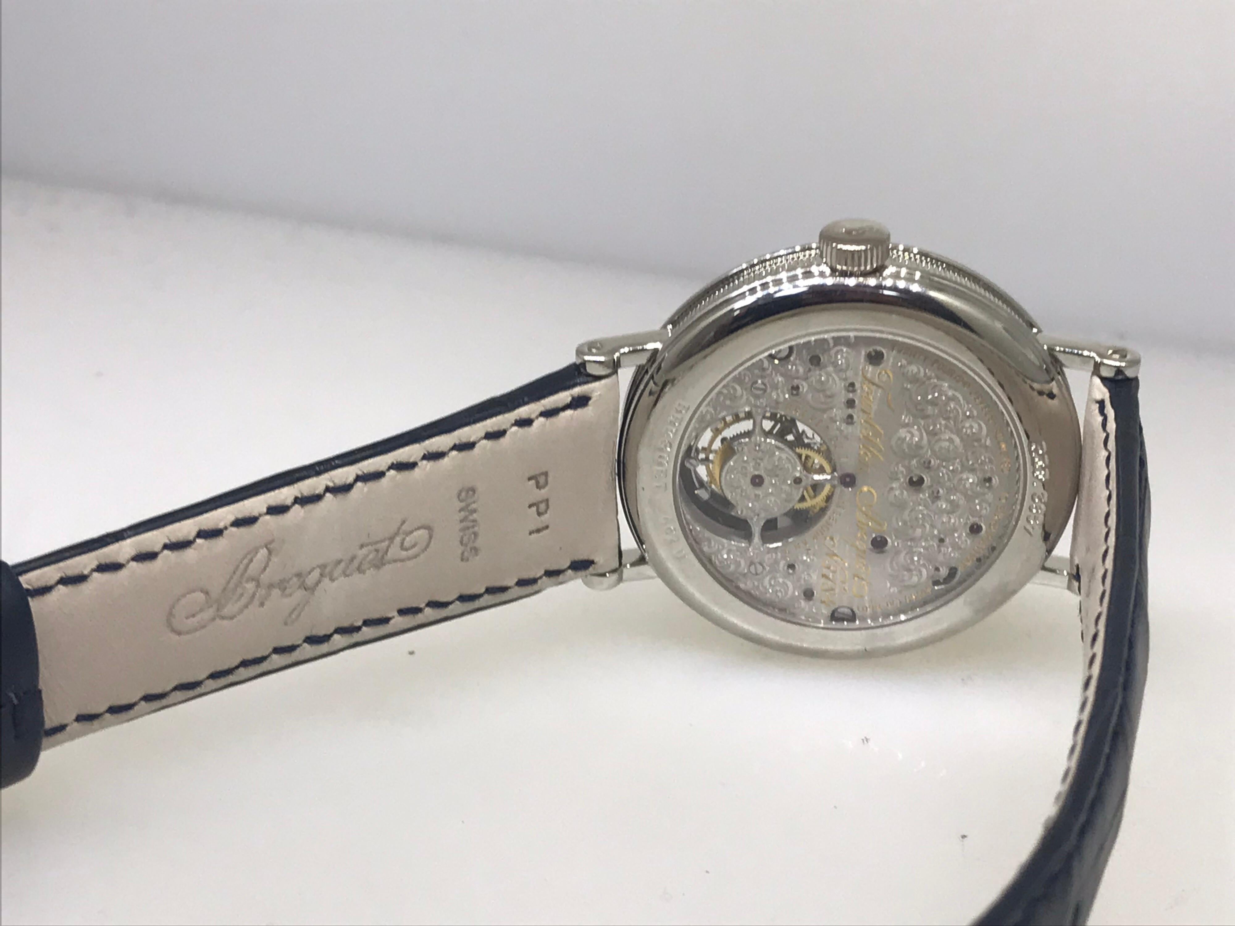Breguet Classique Complications Toubillon Power Reserve Mens Watch 3657pt/12/9v6 For Sale 5