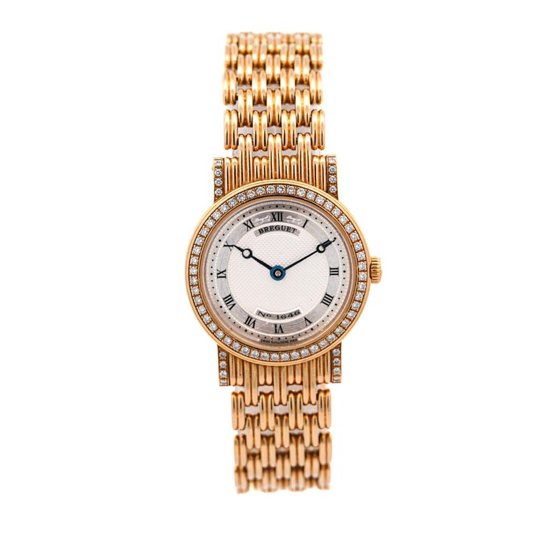 Orologio Breguet Classique Donna Diamante in Oro 18K 25mm in