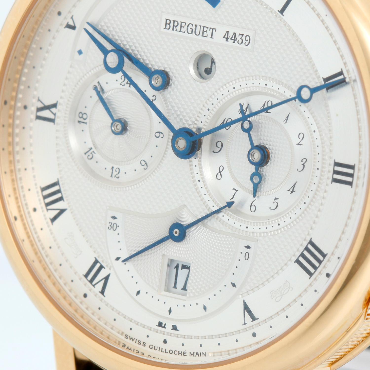 Breguet Classique Le Rveil du Tsar Alarm Dual Time 18k Yellow Gold Men's Watch 5 2