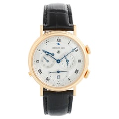 Breguet Classique Le Rveil du Tsar Alarm Dual Time 18k Yellow Gold Men's Watch 5