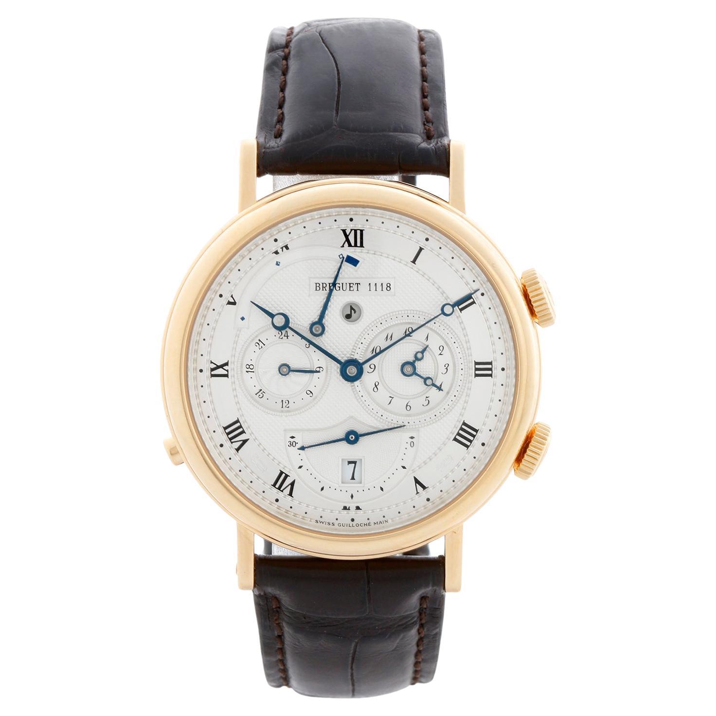Montre pour homme Breguet Classique Le Rveil du Tsar Alarme Dual Time Or jaune 18k 5