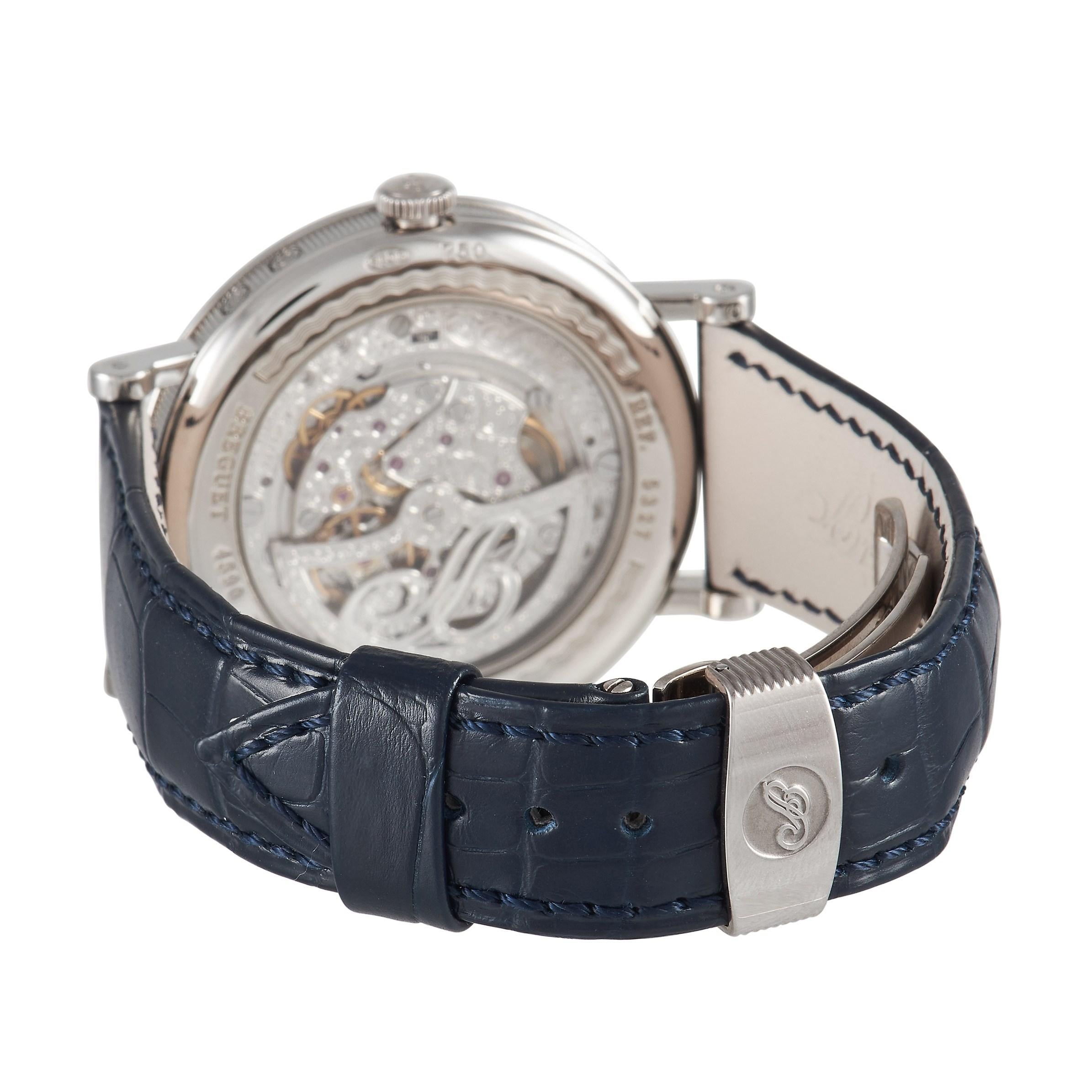 Klassische Uhr Classique Ewiger Kalender 5327BB/IE/9V6 von Breguet im Zustand „Hervorragend“ in Southampton, PA