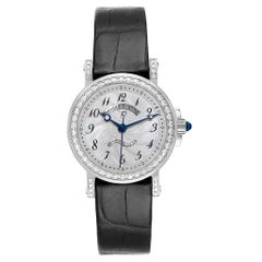 Breguet Classique White Gold Mother of Pearl Diamond Ladies Watch 8818