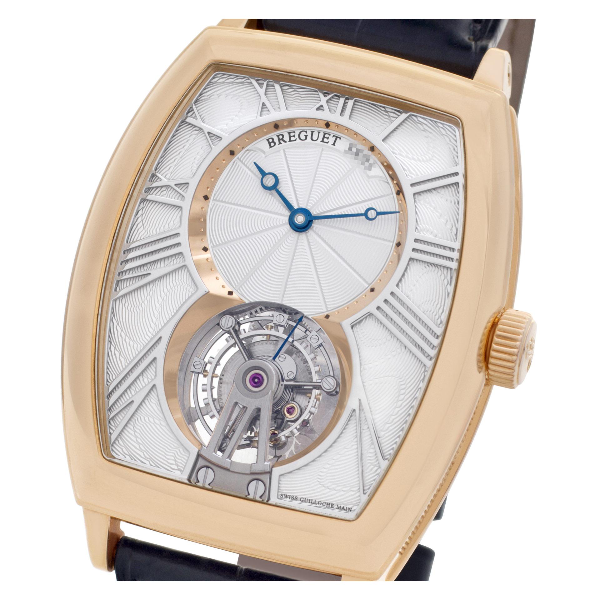 Men's Breguet Heritage 5497BR129V6 18 Karat Rose Gold Manual Watch