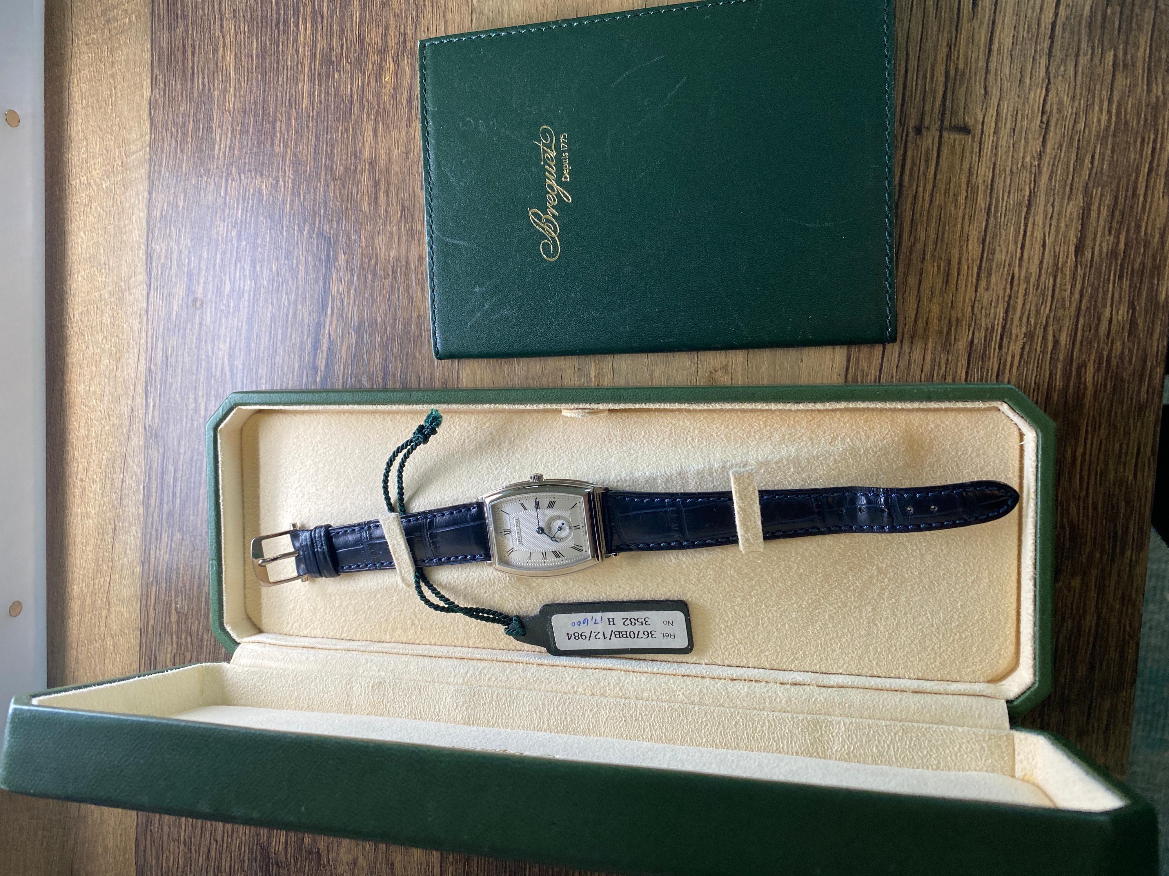 Breguet Heritage Automatic Mens Watch In Excellent Condition In Bozeman, MT