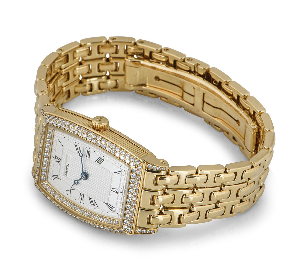 Women's Breguet Heritage Yellow Gold Diamond Set 8671BA/11/AB0.DD00