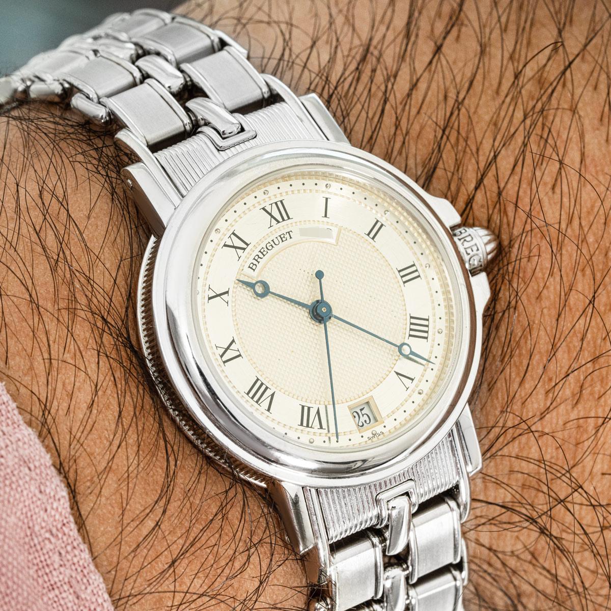 Breguet Horloger De La Marine White Gold For Sale 3