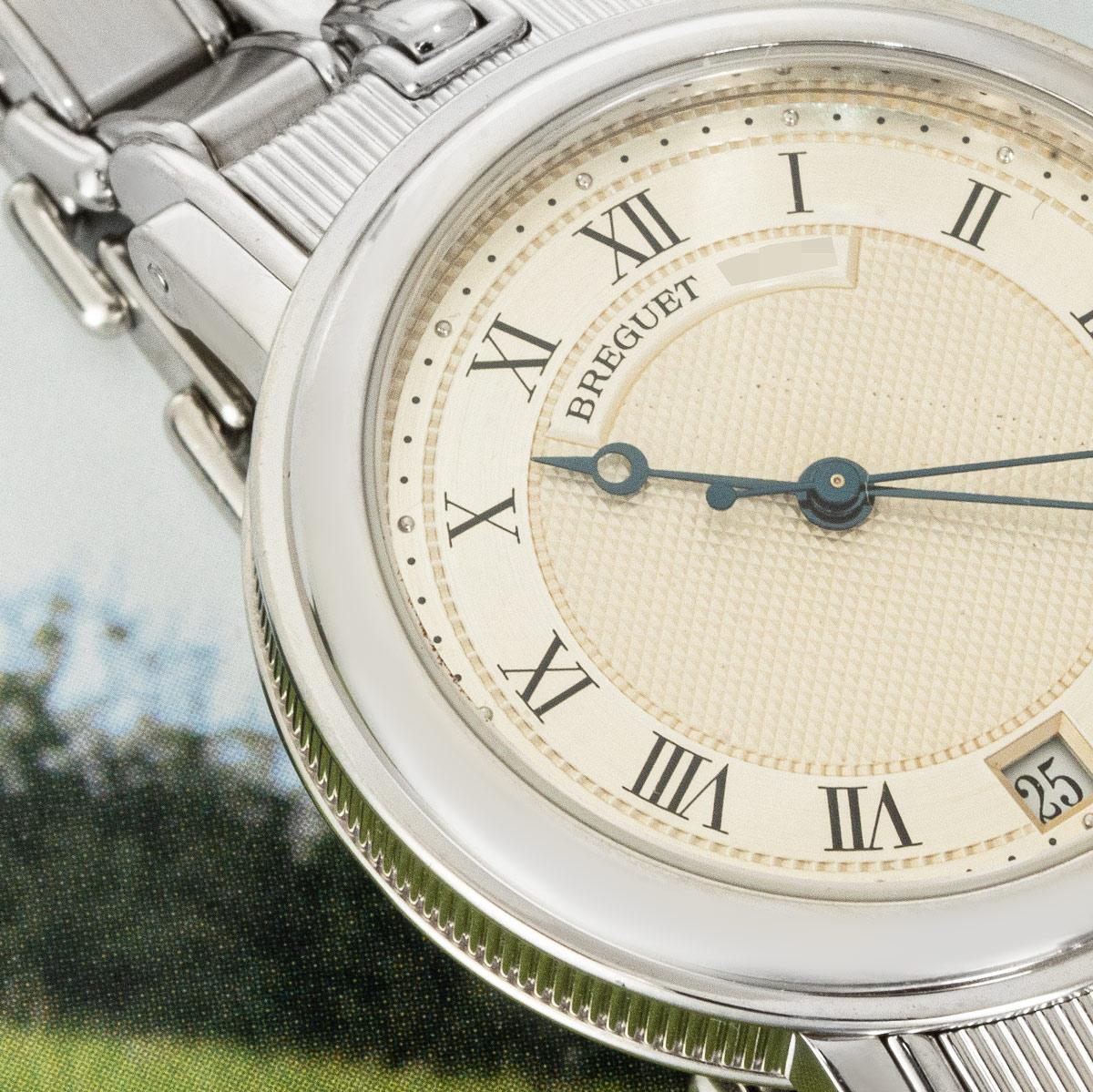 Breguet Horloger De La Marine White Gold For Sale 4