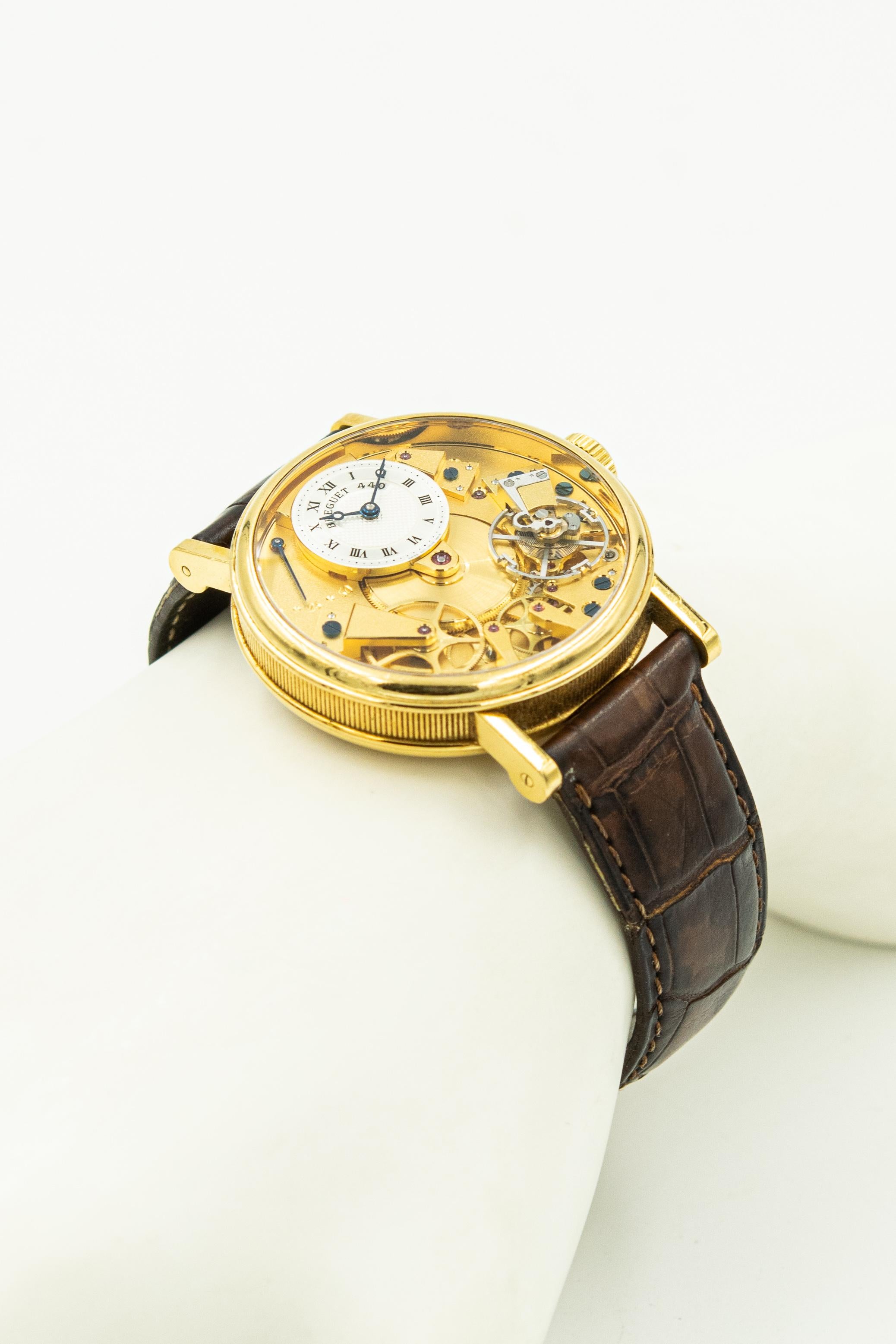 Breguet La Tradition 18k Yellow Gold Wristwatch Ref. 7027 4