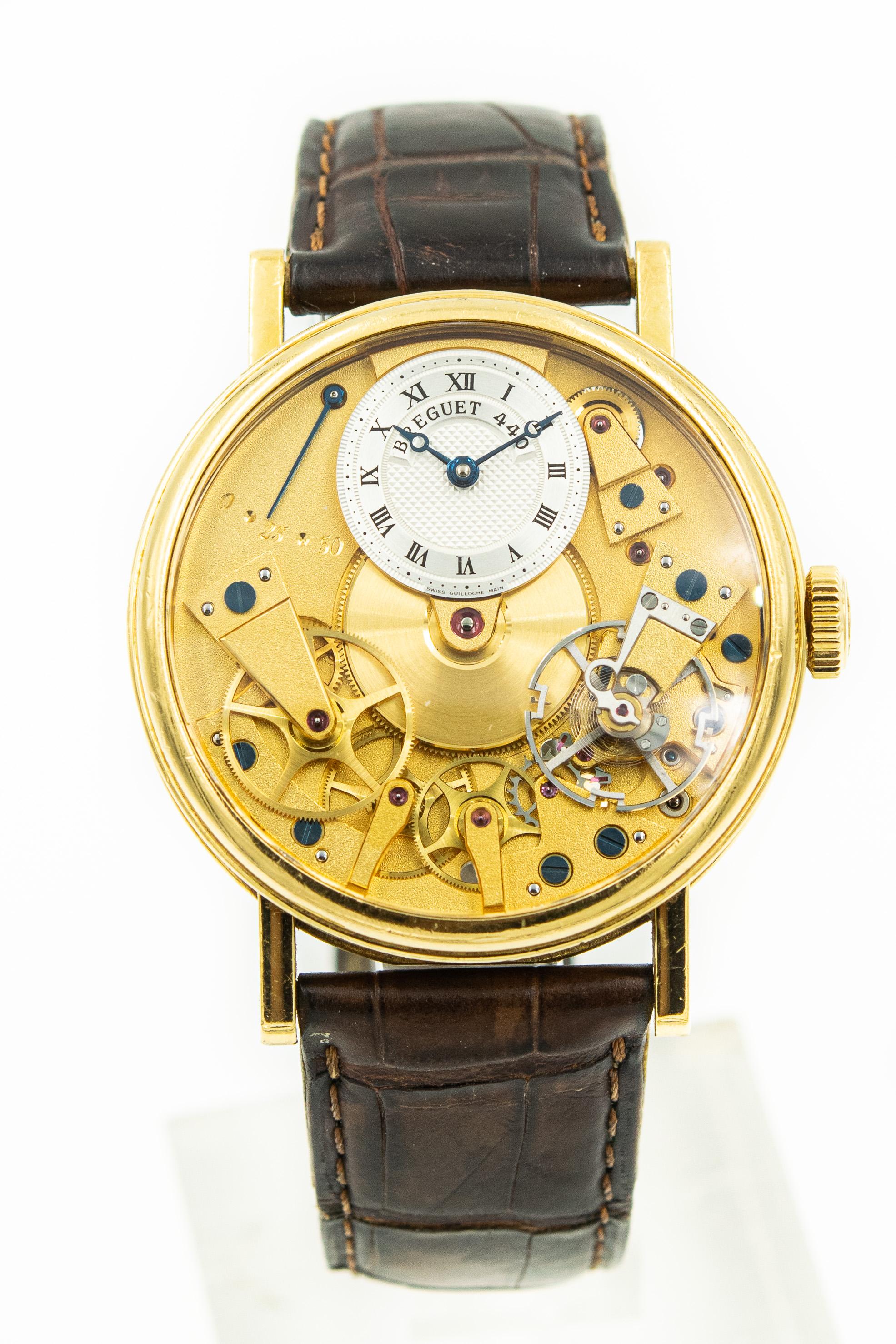 Breguet La Tradition 18k Yellow Gold Wristwatch Ref. 7027 1