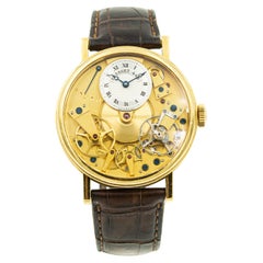 Breguet La Tradition 18k Yellow Gold Wristwatch Ref. 7027