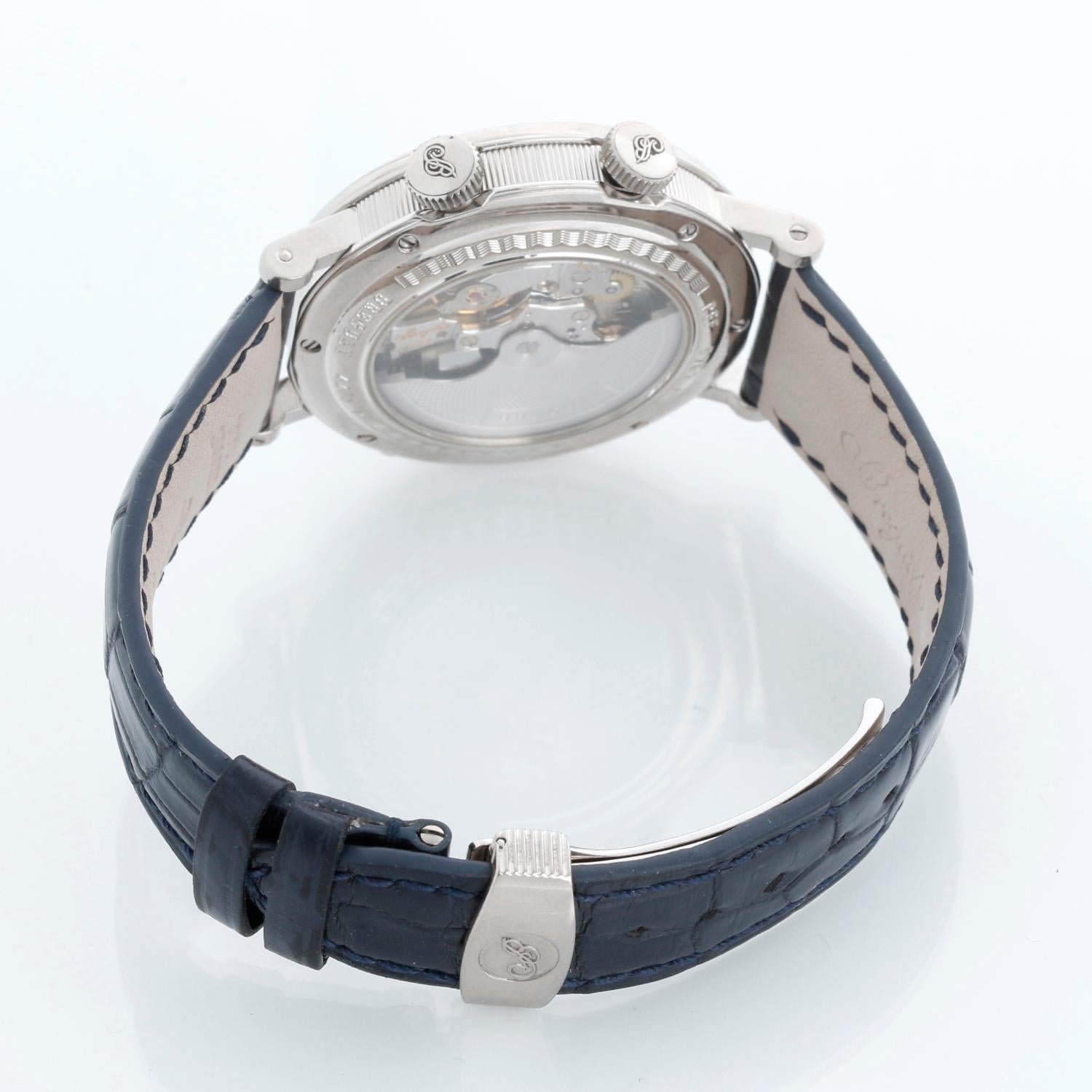 Breguet Le Reveil du Tsar Classique Alarm Dual Time 18k White Gold Men's Watch 5 For Sale 1