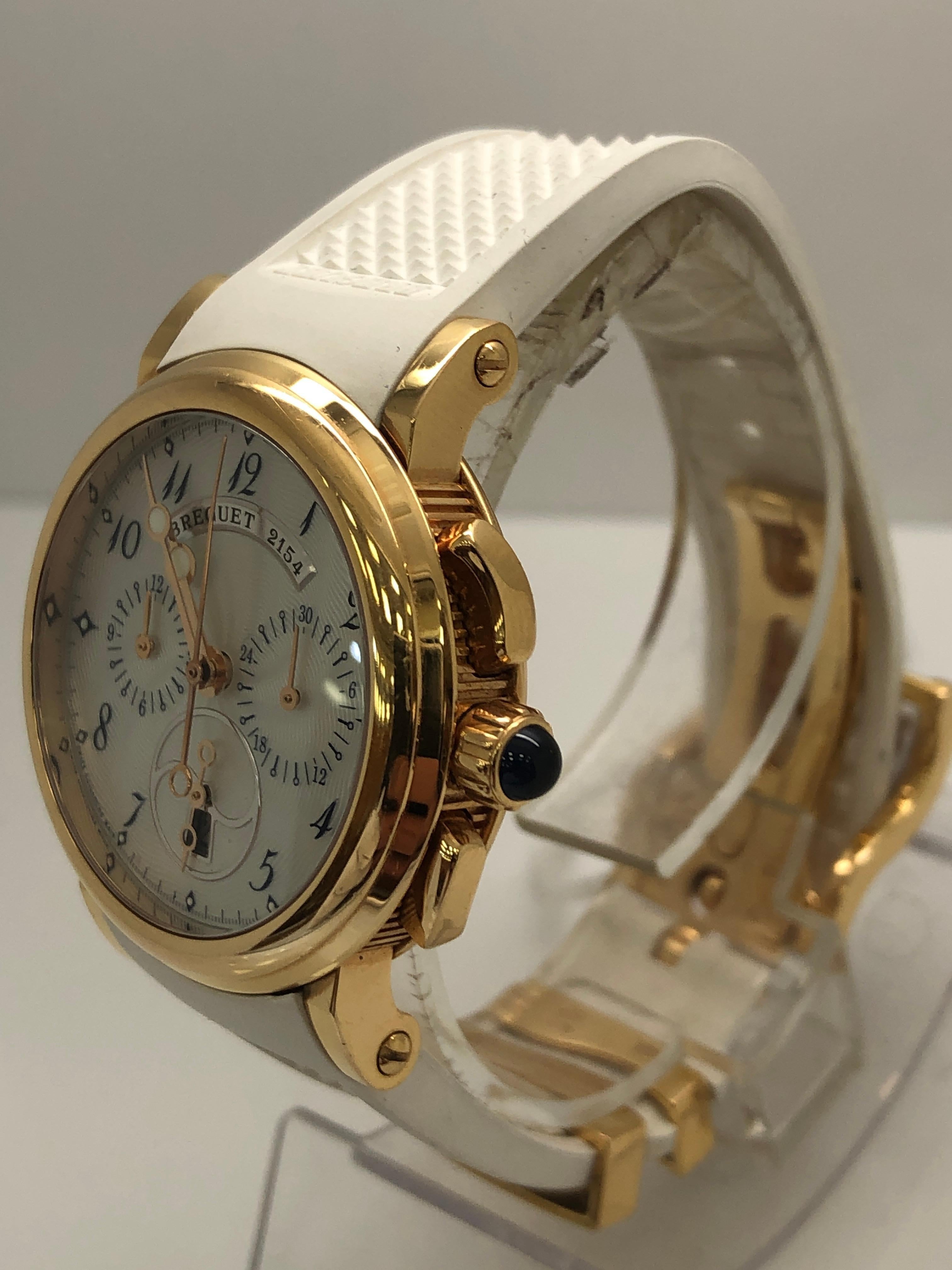 Breguet Marine 18k Gold Ladies Watch New

Mint condition!!

with original box and papers

free overnight shipping 

shop with confidence
