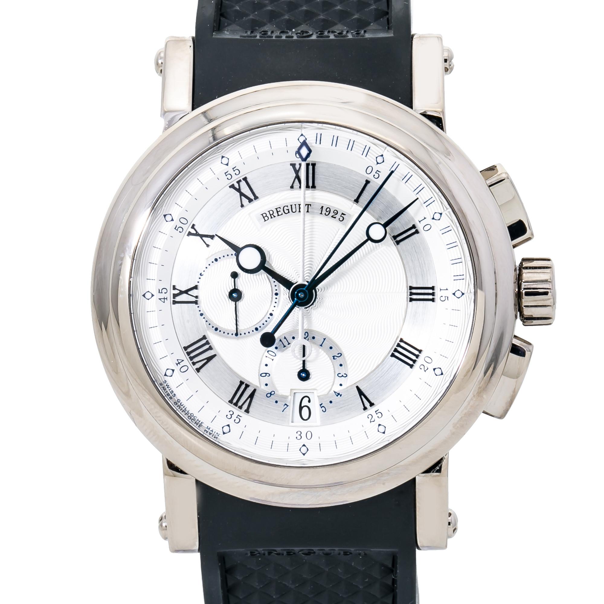 Breguet Marine 5827, Silver Dial, Certified and Warranty 1
