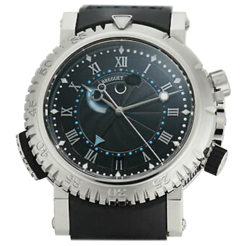 Breguet Marine 5847BB/92/5ZV, Black Dial, Certified and Warranty