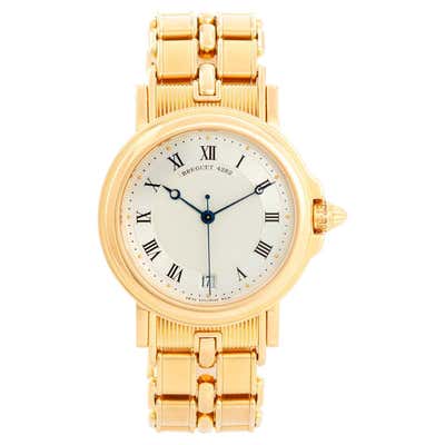 Breguet Horloger De La Marine Chronograph Gold Automatic Watch 2213L ...