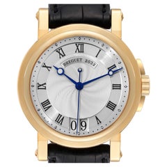 Breguet Marine Big Date automatique en or jaune pour hommes 5817BA papiers