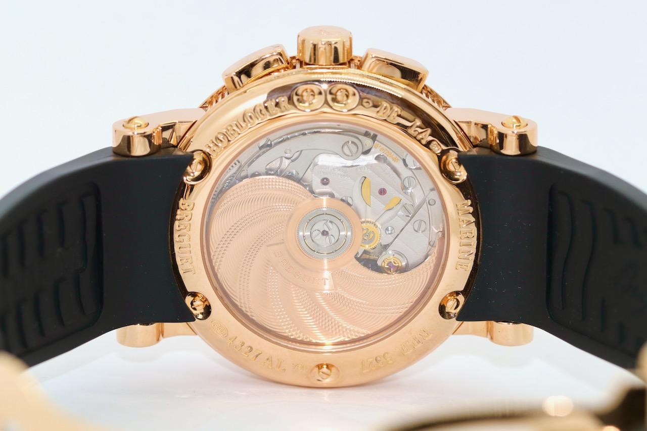 Breguet Marine-Chronograph aus 18 Karat Roségold Ref. 5827BR/Z2/5ZU 6