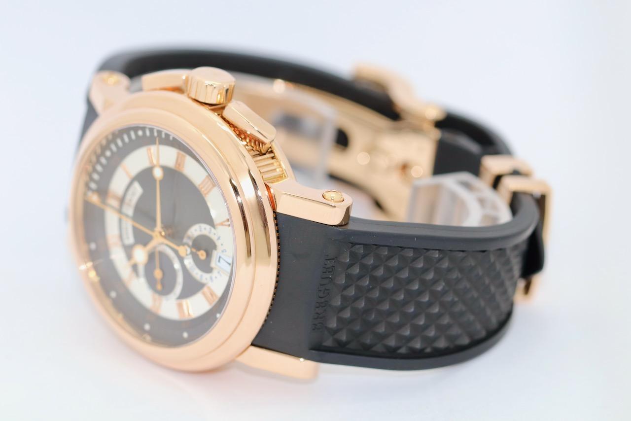 Breguet Marine-Chronograph aus 18 Karat Roségold Ref. 5827BR/Z2/5ZU 2