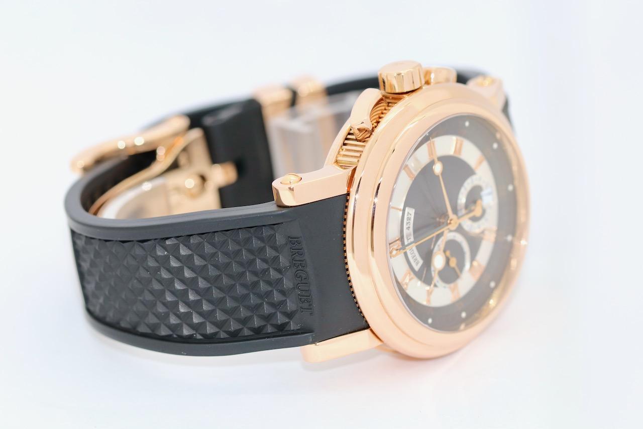Breguet Marine-Chronograph aus 18 Karat Roségold Ref. 5827BR/Z2/5ZU 3