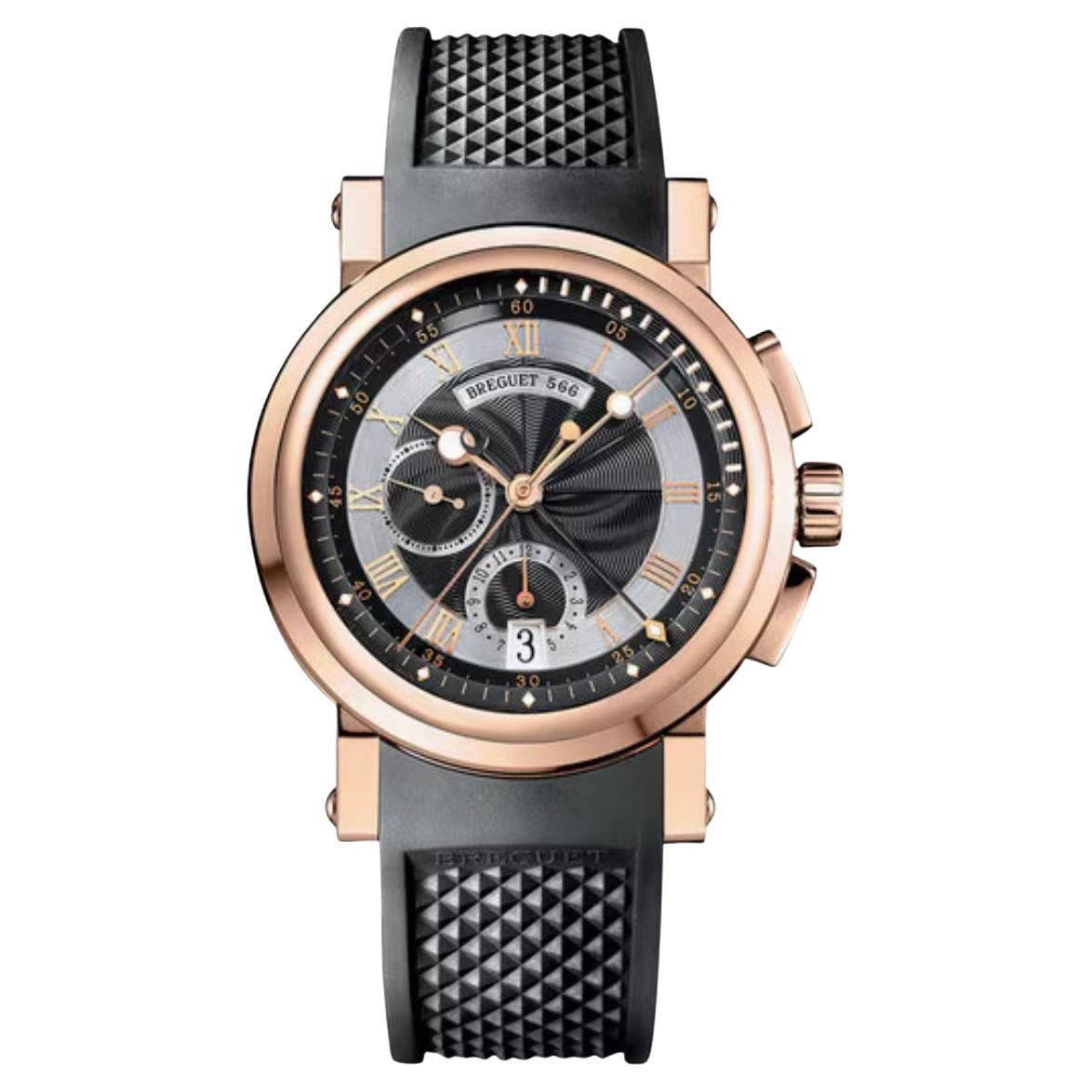 Breguet Marine Chronograph 42mm 18K Roségold Box Set 5827BR/Z2/5ZU