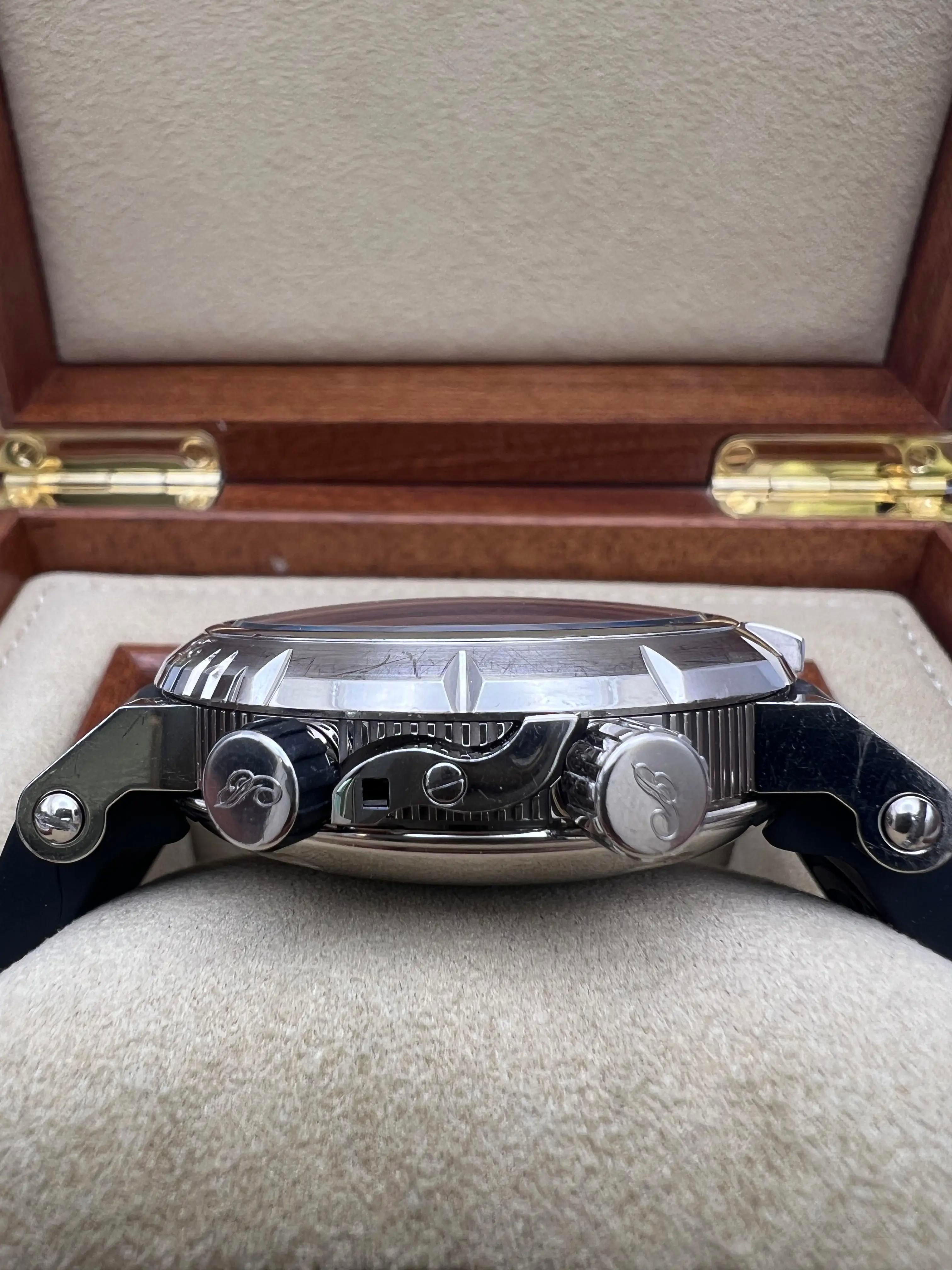 Breguet Marine Royale Alarma 45mm 5847BB/12/5ZV Oro Blanco 18K Caja Papeles en venta 4