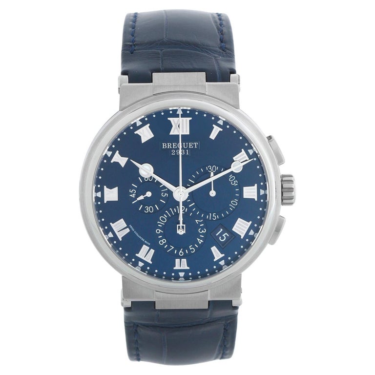 Reloj Breguet Marine Titanio Cronógrafo Hombre 5527TI/Y1/9WV en