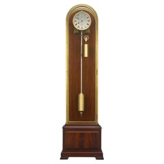 Antique Breguet Month-Going Long Case Regulator Clock