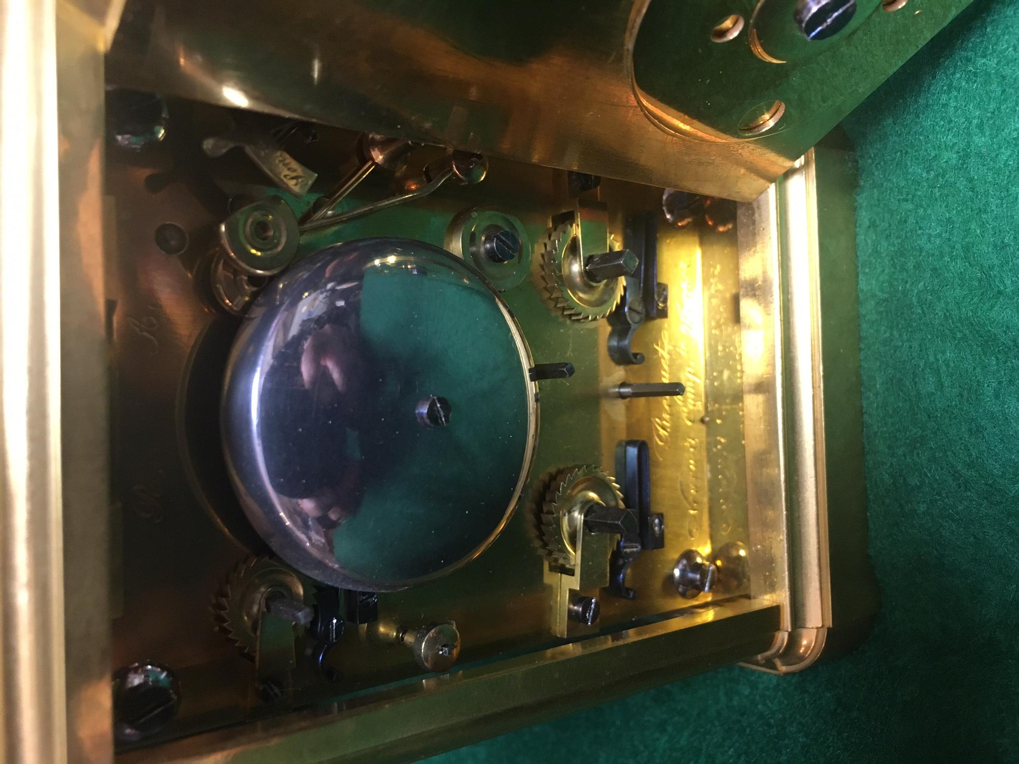 Breguet Neveu Compagnie à Paris. Grande Sonnerie Striking Carriage Clock 2