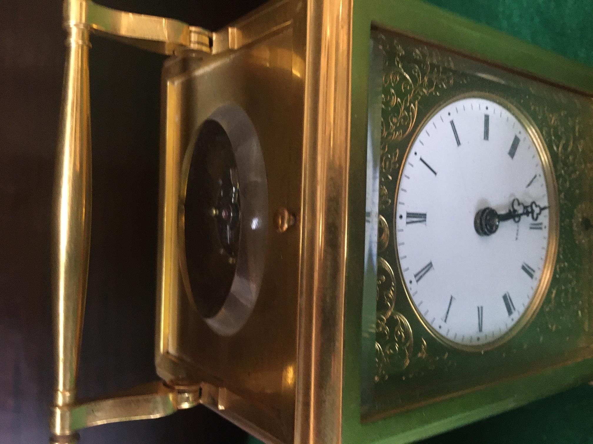  Breguet Neveu Compagnie à Paris. Grande Sonnerie Striking Carriage Clock  For Sale 3