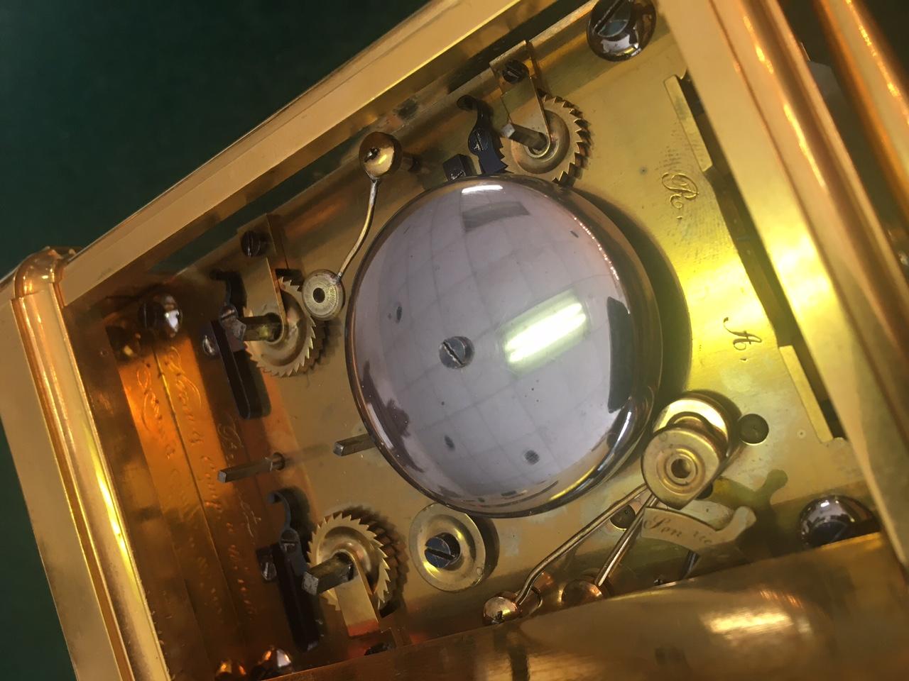 Breguet Neveu Compagnie à Paris. Grande Sonnerie Striking Carriage Clock 7