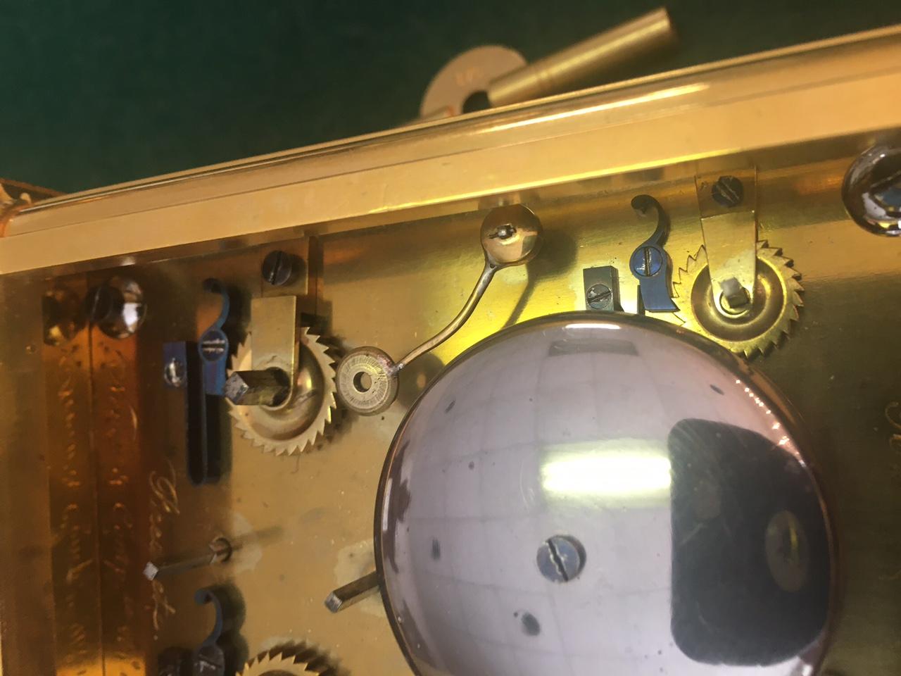 Breguet Neveu Compagnie à Paris. Grande Sonnerie Striking Carriage Clock 8