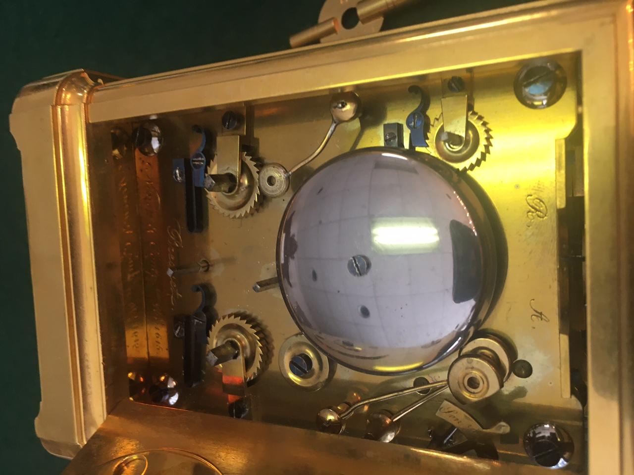 Breguet Neveu Compagnie à Paris. Grande Sonnerie Striking Carriage Clock 9