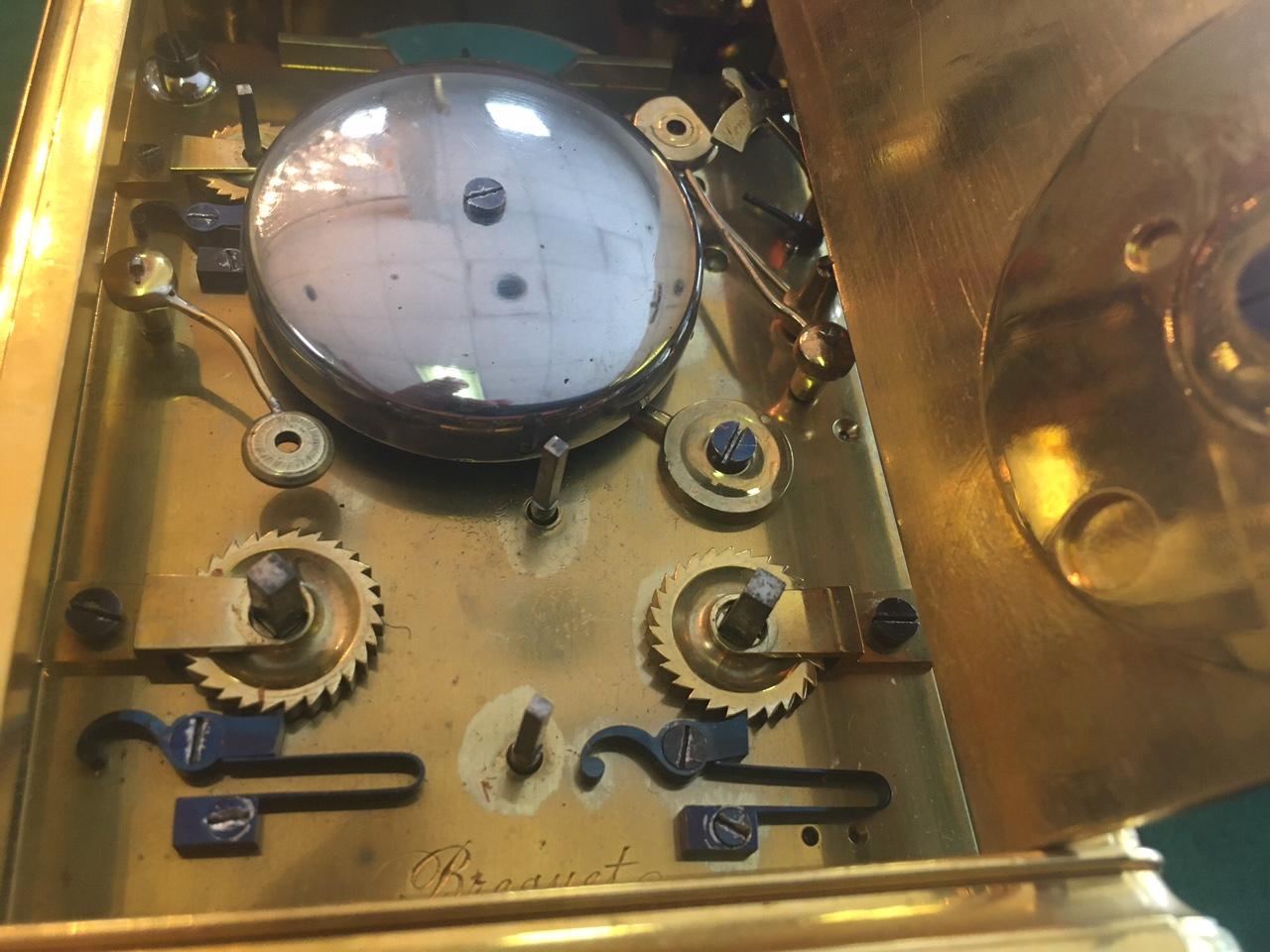 Breguet Neveu Compagnie à Paris. Grande Sonnerie Striking Carriage Clock 10