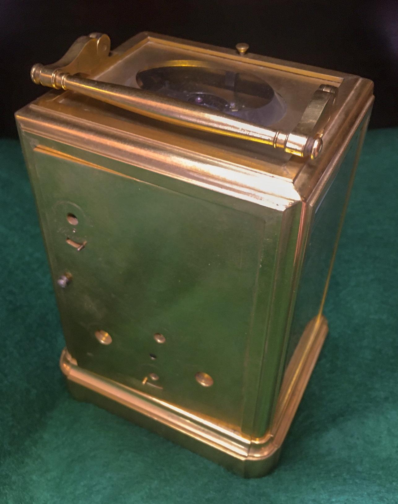 French Breguet Neveu Compagnie à Paris. Grande Sonnerie Striking Carriage Clock