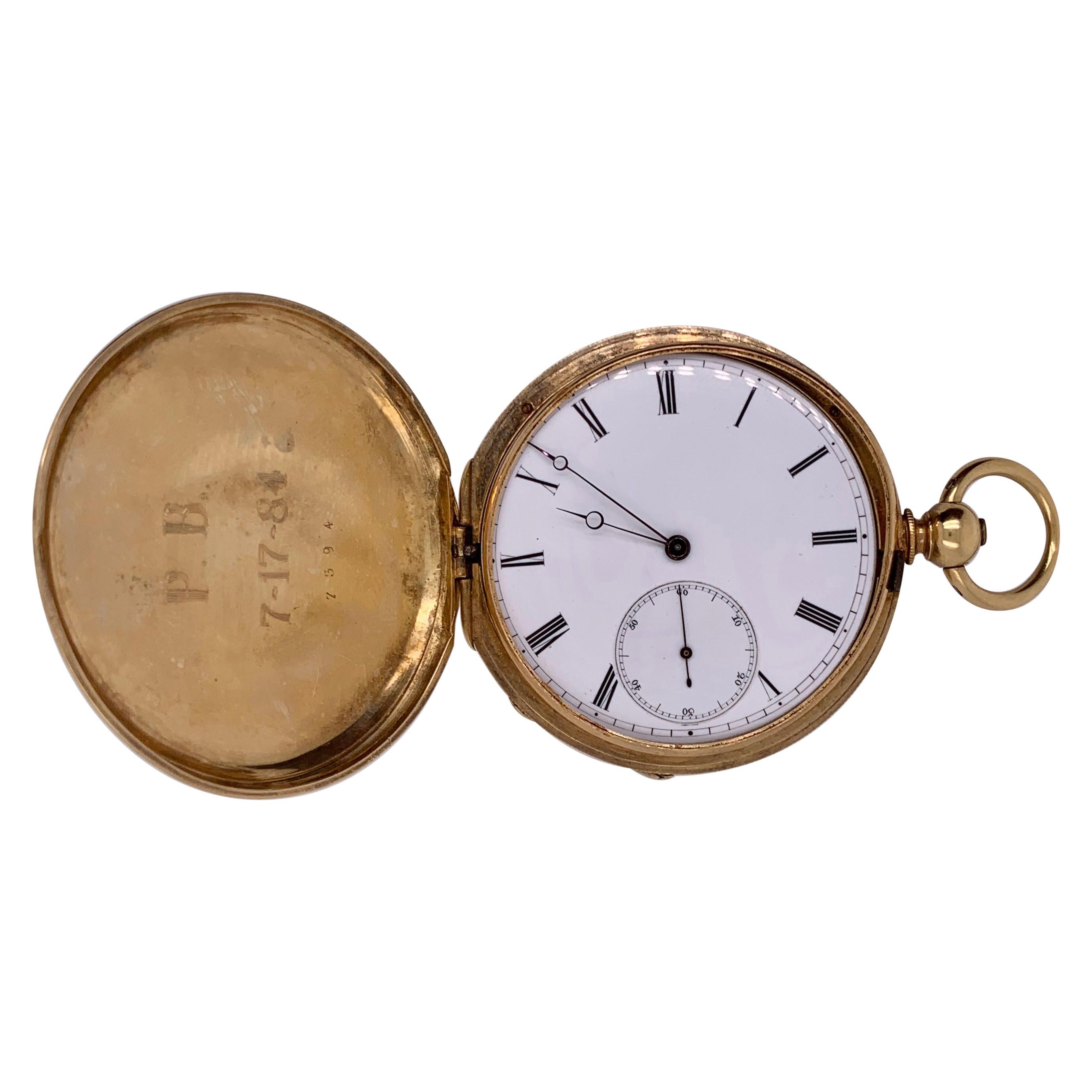 Breguet Paris Closed Face Pocket Watch