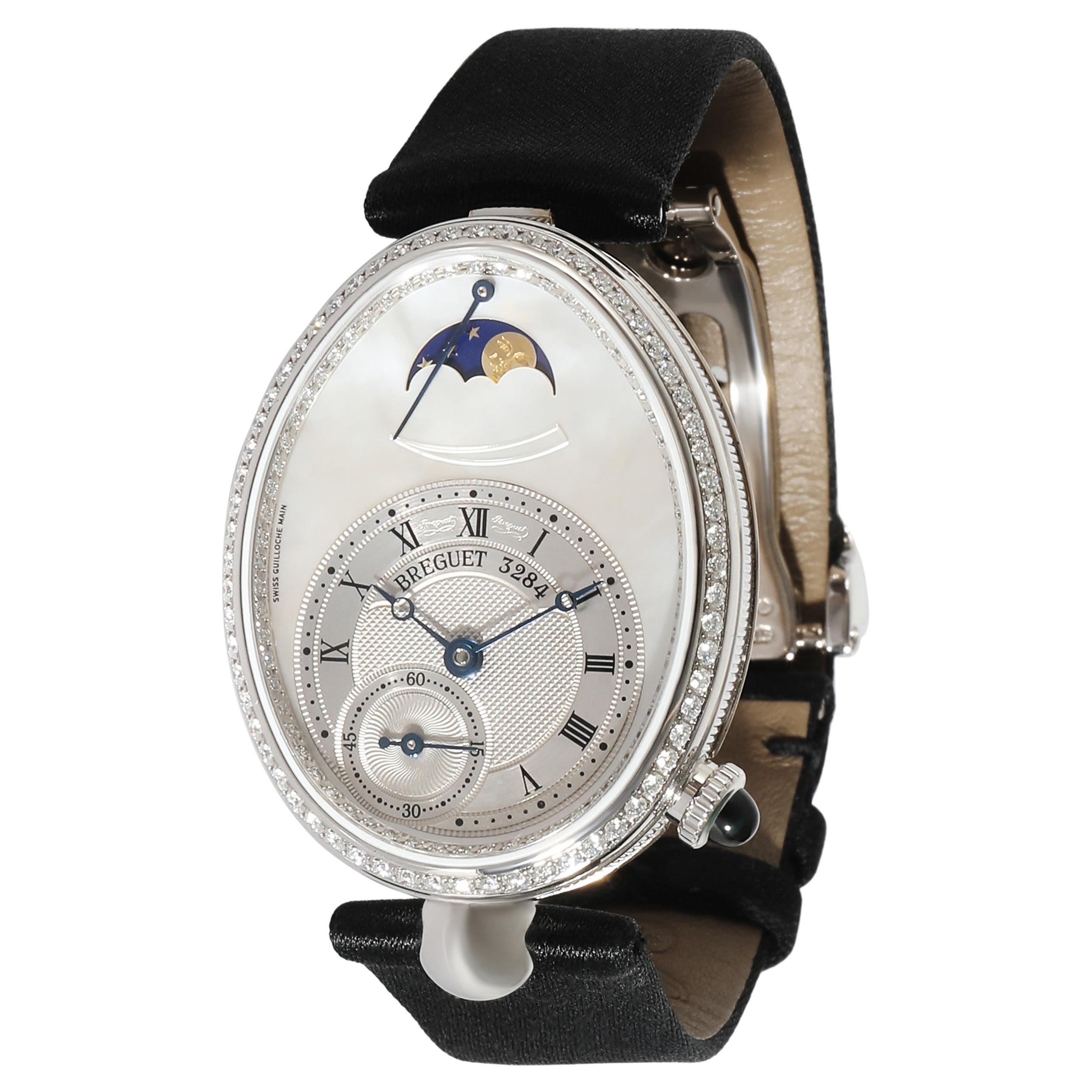 Breguet Queen of Naples 8908BB/52/864D00D Women's Watch in 18kt White Gold For Sale