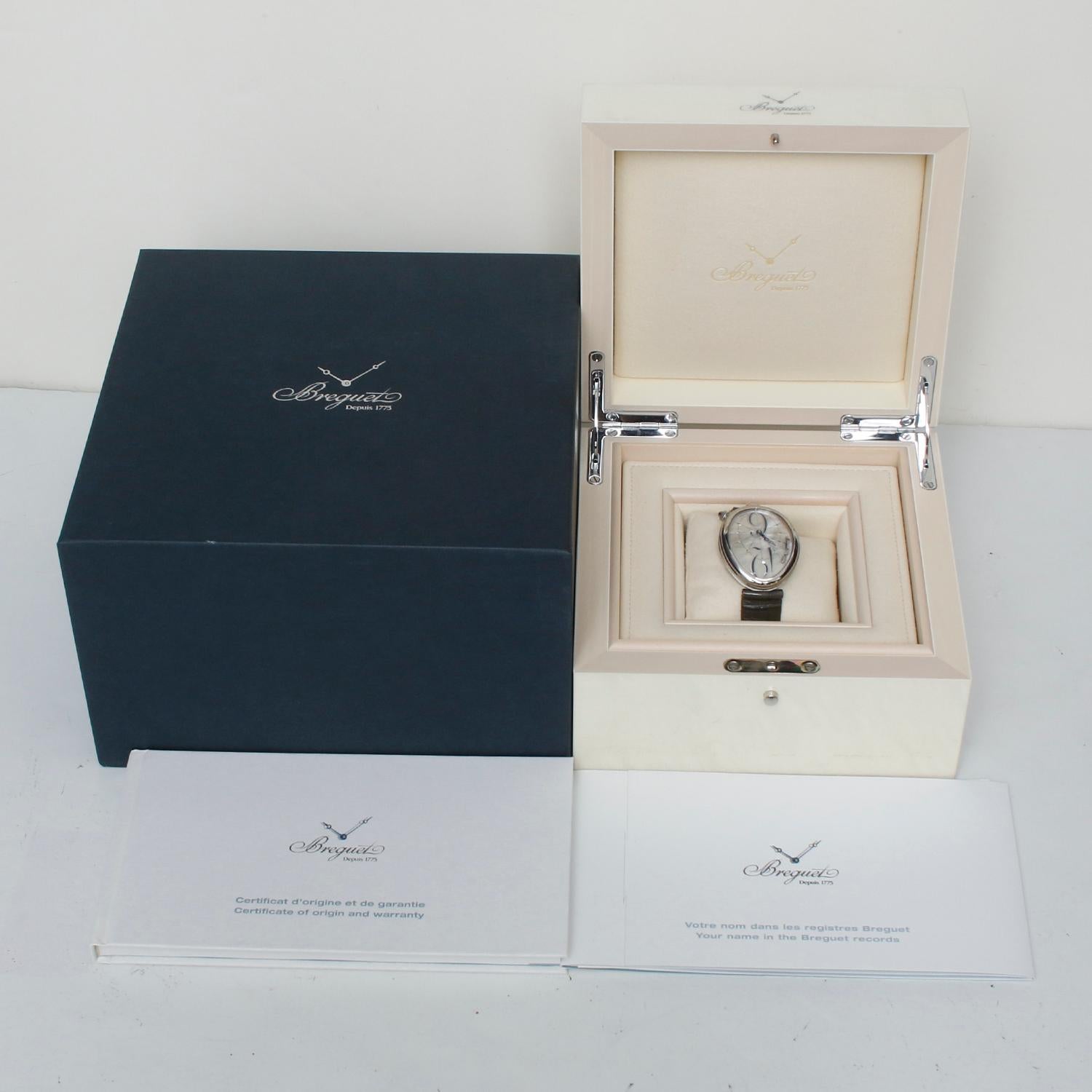 Breguet Reine de Naples 8967 Mother Of Pearl  Ladies Watch For Sale 3