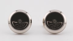 Gemelli da polso Breguet Rotor in oro bianco 18 ct.