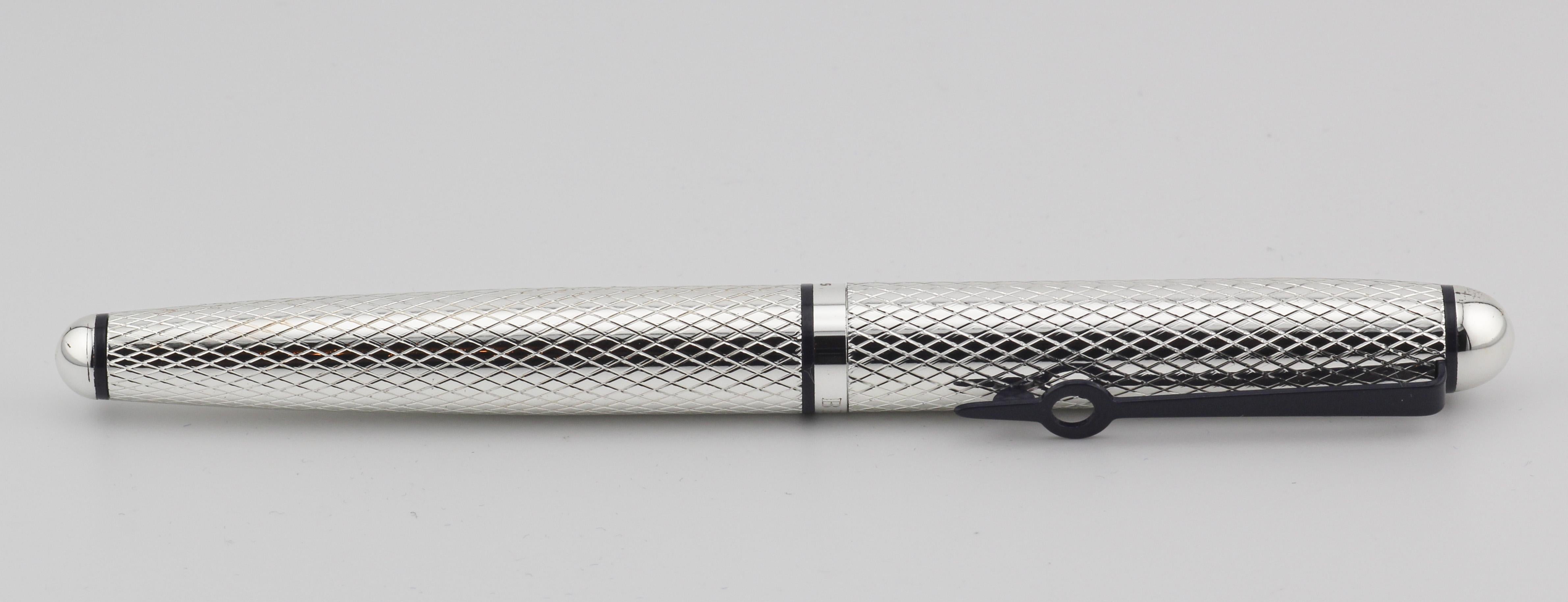 Women's or Men's Breguet Silver Ballpoint Pen For Sale