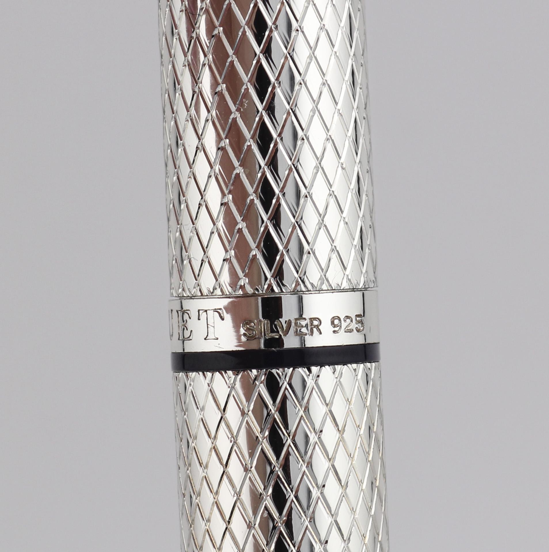 Breguet Silver Ballpoint Pen For Sale 4