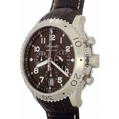 Breguet Stainless Steel Chronograph Type XXI Flyback Automatic Wristwatch 